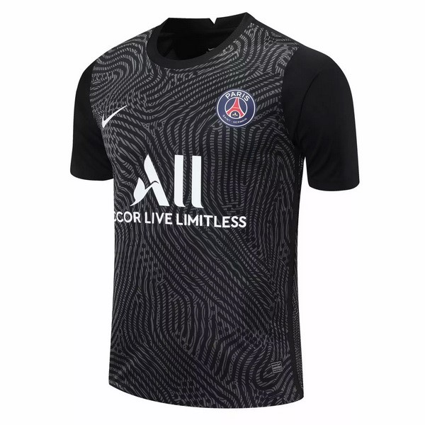 Camiseta Paris Saint Germain Portero 2020 2021 Negro